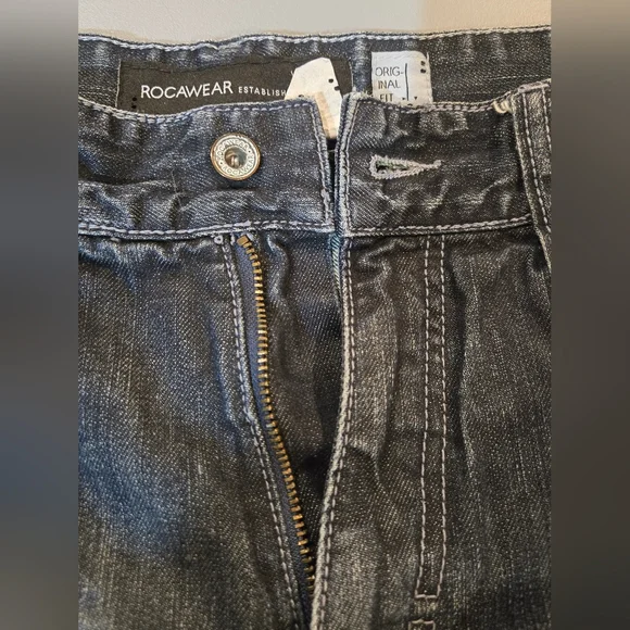 Rocawear Midnight Blue Straight Jeans (6c11) - Picture 8 of 10